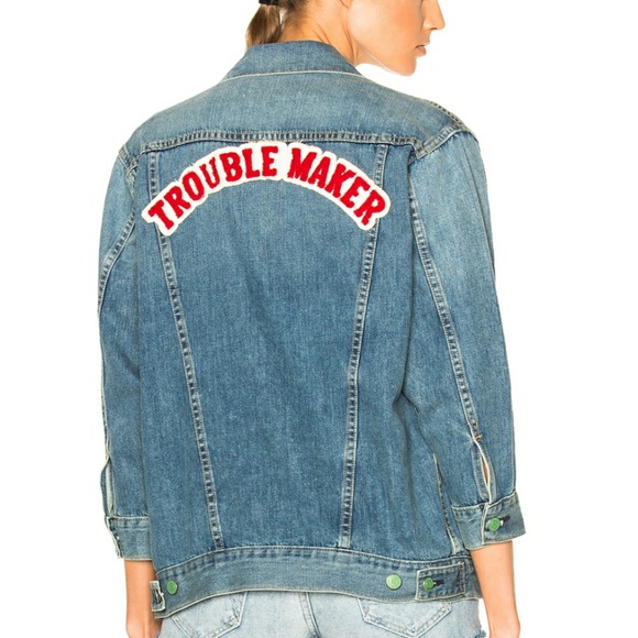 girl gang jean jacket